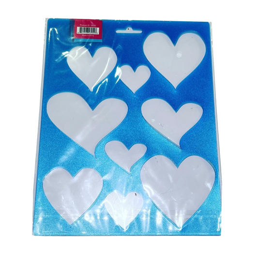 Stencil de Corazones